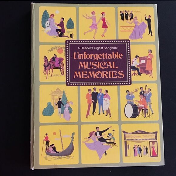 Vintage Unforgettable Musical Memories Hardcover Songbook Reader’s Digest - Picture 1 of 16